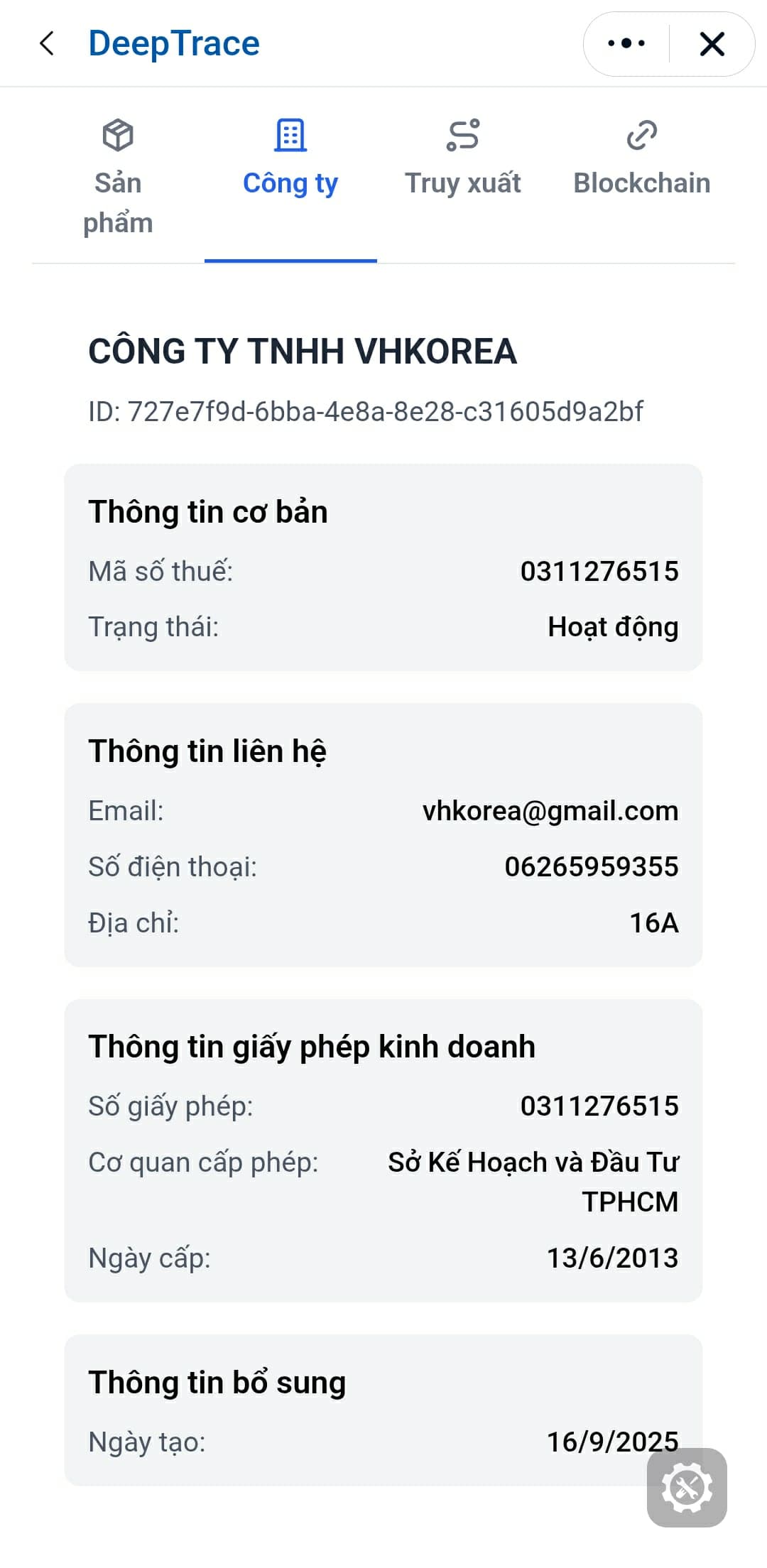Hiển thị sản phẩm trên dashboard